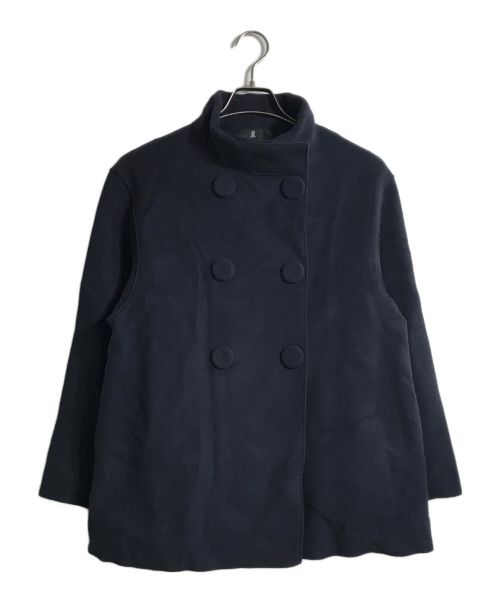 LANVIN COLLECTION（ランバンコレクション）LANVIN COLLECTION (ランバンコレクション) ショートコート ネイビー サイズ:38の古着・服飾アイテム