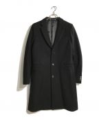 PS Paul SmithＰＳポールスミス）の古着「MELTON SINGLE CHESTER COAT」｜ブラック