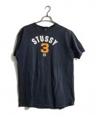 stussy (ステューシー) 90s～00s Print Tee ネイビー サイズ:L