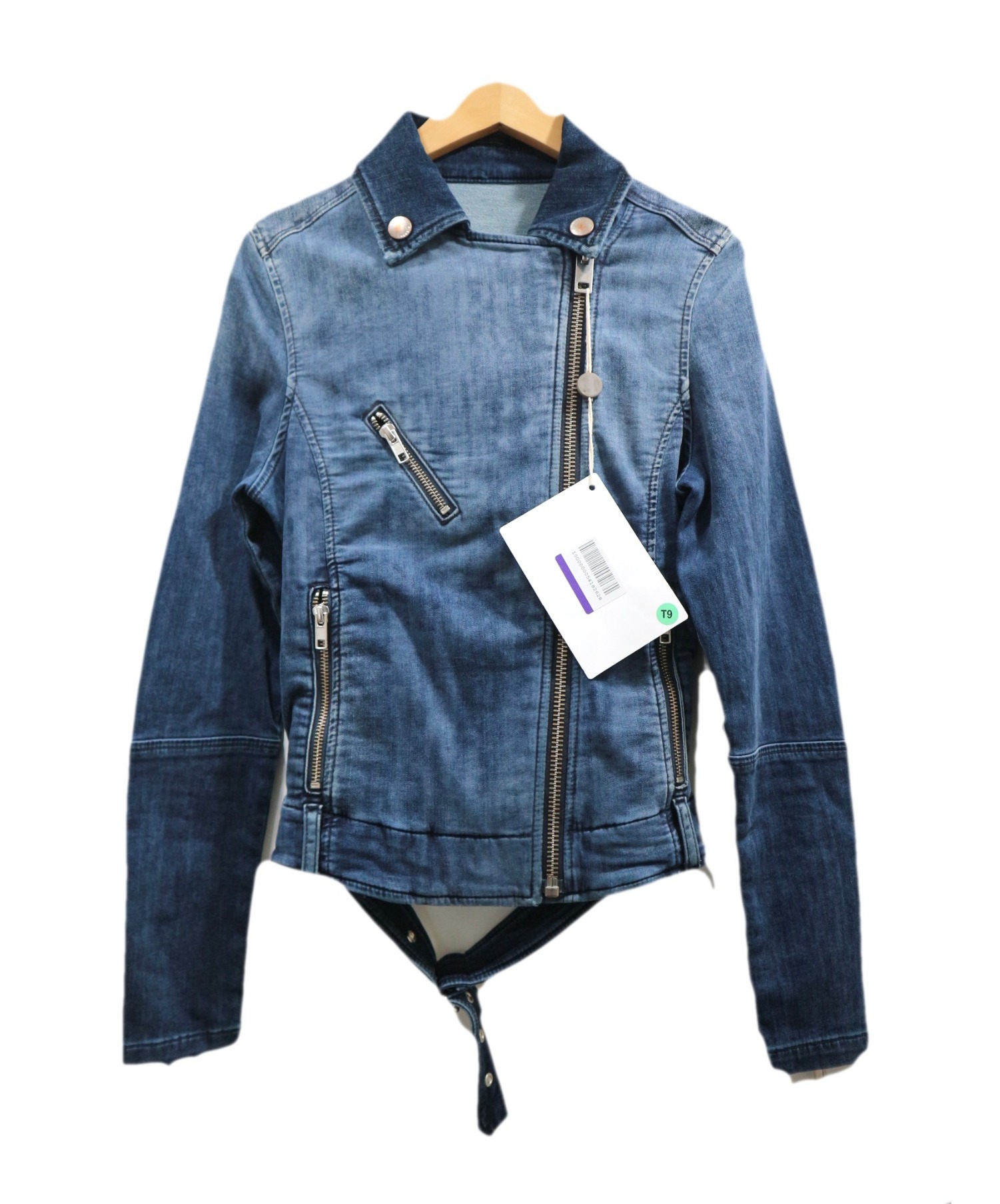 中古 古着通販 Diesel ディーゼル デニムライダースジャケット ブルー サイズ Xxs 00smpq0675z Jogg Jeans ブランド 古着通販 トレファク公式 Trefac Fashion