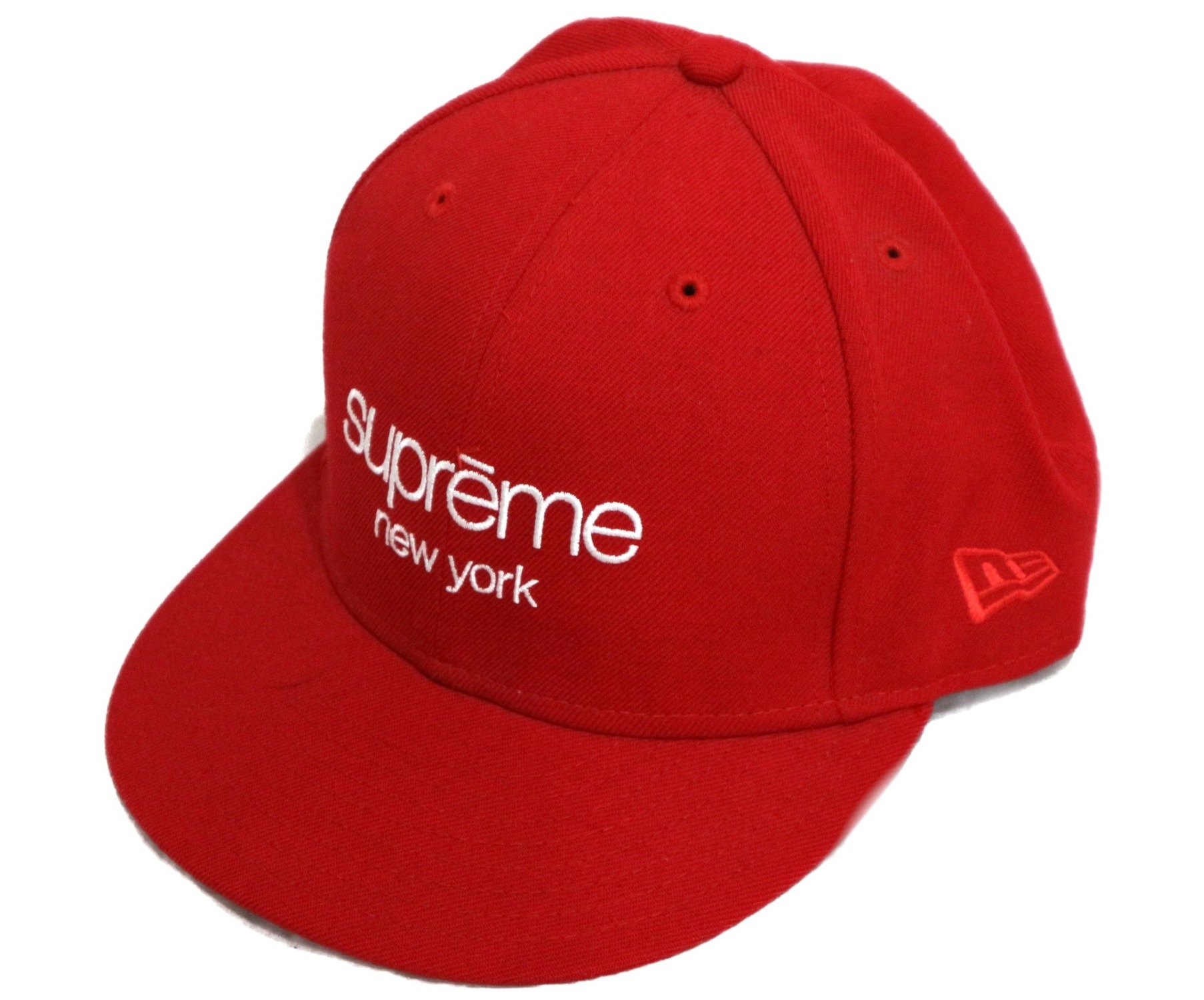 Supreme - 黒 7 1/4 ニューエラ supreme シュプリーム newera 帽子の+