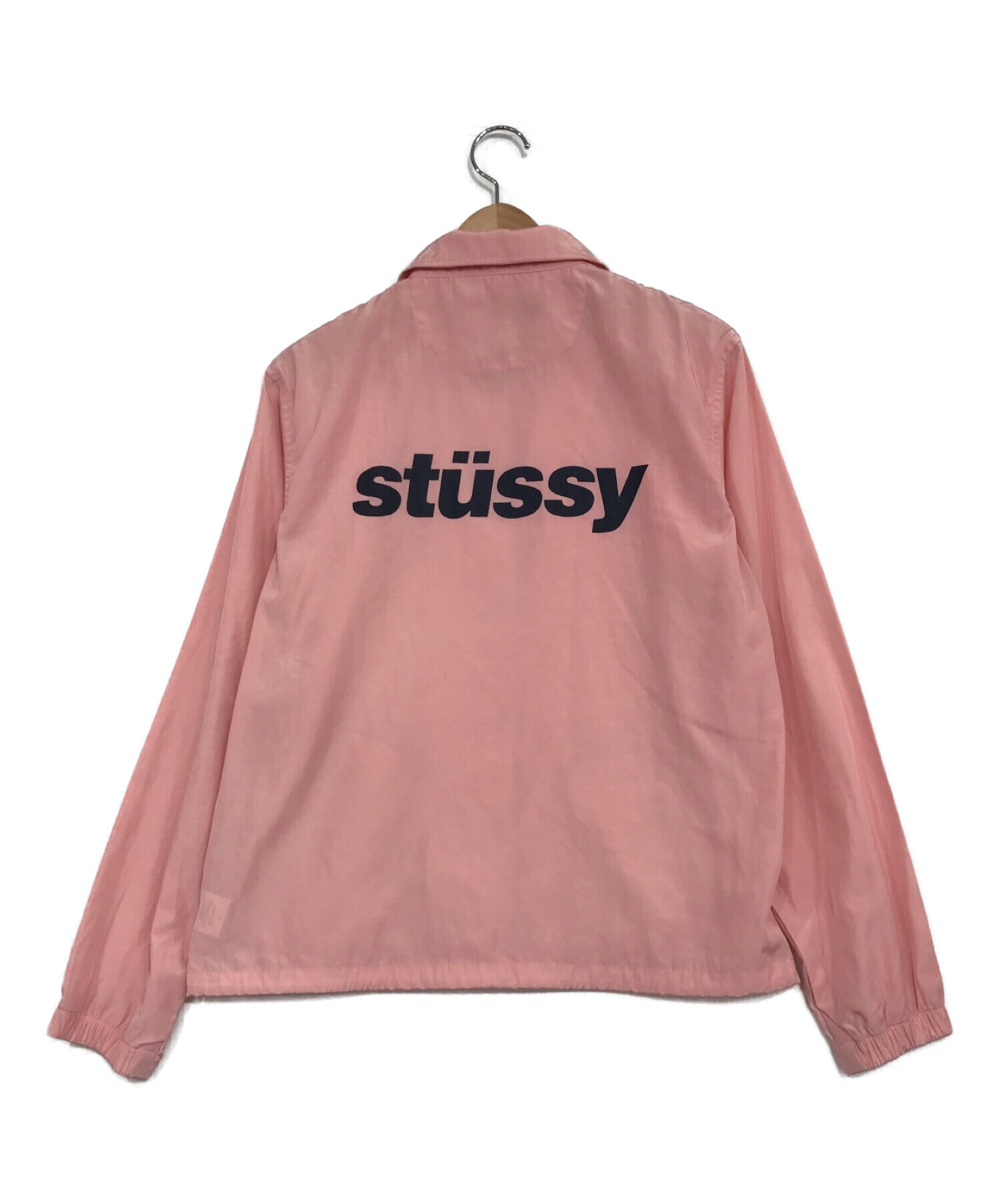 中古 古着通販 Stussy ステューシー コーチジャケット ピンク サイズ Size M ブランド 古着通販 トレファク公式 Trefac Fashion