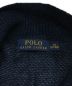 中古・古着 POLO RALPH LAUREN (ポロ・ラルフローレン) シルクハーフボタンニット ブルー サイズ:SIZE XS：2480円