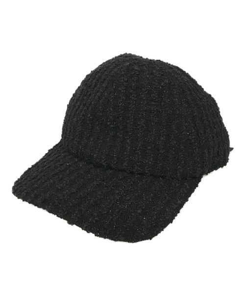 中古・古着通販】HER LIP TO (ハーリップトゥ) Tweed Ribbon Cap Black