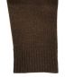 中古・古着 RIM.ARK (リムアーク) Back volume vーneck knit tops ブラウン サイズ:SIZE 36：5800円