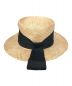 Chapeau d' O (シャポー ド オー) Bao Canotier Wide ナチュラル：4800円