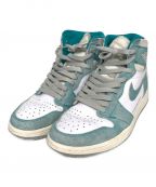 NIKEナイキ）の古着「AIR JORDAN 1 RETRO HIGH OG TURBO GREEN」｜ホワイト×ブルー