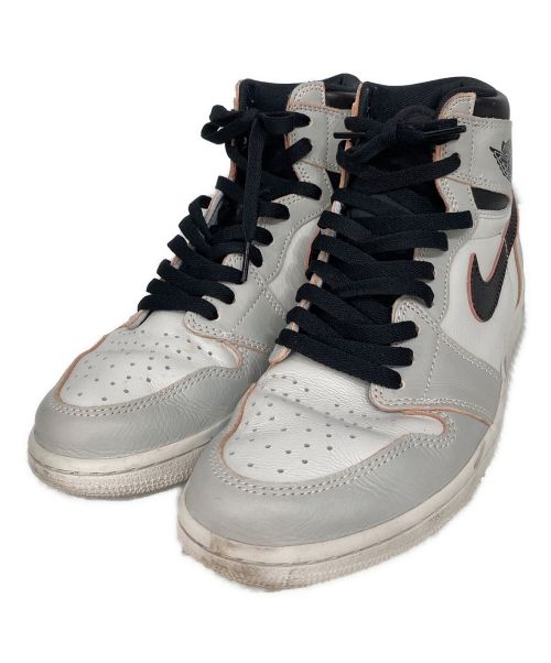 NIKE（ナイキ）NIKE (ナイキ) AIR JORDAN 1 RETRO HIGH OG DEFIANT グレー サイズ:27cmの古着・服飾アイテム