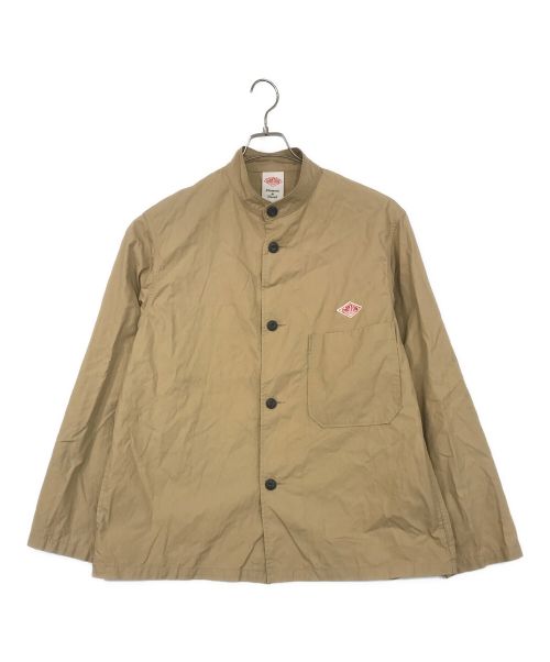 DANTON（ダントン）DANTON (ダントン) スタンドブルゾン ベージュ サイズ:SIZE 42の古着・服飾アイテム