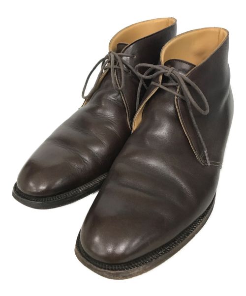 Crockett & Jones（クロケット＆ジョーンズ）Crockett & Jones (クロケット＆ジョーンズ) CHERTSEY ブラウン サイズ:SIZE 7Eの古着・服飾アイテム