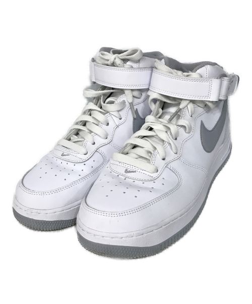 NIKE（ナイキ）NIKE (ナイキ) AIR FORCE1 MID ‘07 ホワイト サイズ:SIZE　US9の古着・服飾アイテム