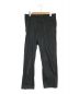 H.I.P by SOLIDO（エイチアイピー バイ ソリード）の古着「COTTON NYLON CHAMBRAY RELAX PANTS」｜ブラック