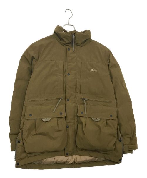 NANGA（ナンガ）NANGA (ナンガ) TAKIBI DOWN JACKET ベージュ サイズ:SIZE Mの古着・服飾アイテム