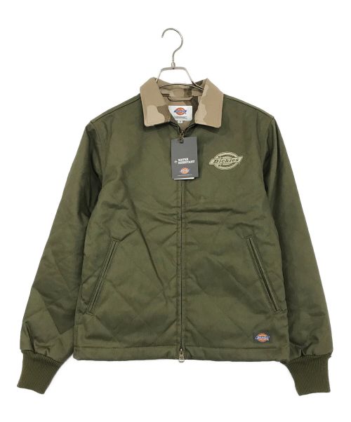 Dickies（ディッキーズ）Dickies (ディッキーズ) PADDING EISENHOWER JACKET カーキ サイズ:SIZE　S 未使用品の古着・服飾アイテム