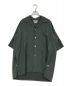 YOKE（ヨーク）の古着「WIDE FIT OPEN COLLAR SHIRT」｜グリーン