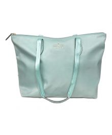 Kate Spade（ケイトスペード）の古着「Mel Packable Tote/メル パッカブル トート」｜ライトグリーン