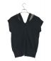 IRENE (アイレネ) Tulle Knit Vest/チュールニットベスト ブラック サイズ:SIZE　36：7800円