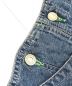 中古・古着 HOLIDAY (ホリデー) SLIM FLARE DENIM OVER-ALL ブルー サイズ:SIZE SH/1：2980円