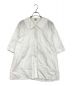 6(ROKU) BEAUTY&YOUTH（ロク ビューティーアンドユース）の古着「COTTON FRILL COLLAR SHORT SLEEVE SHIRT」｜ホワイト