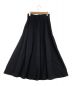 MANOF (マノフ) BACK SOLID FLARE SKIRT ブラック サイズ:SIZE M：4800円