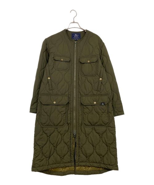 WOOLRICH（ウールリッチ）WOOLRICH (ウールリッチ) Demi-Luxe Beams (デミルクス ビームス) キルティングコート カーキ サイズ:SIZE　USA　XSの古着・服飾アイテム