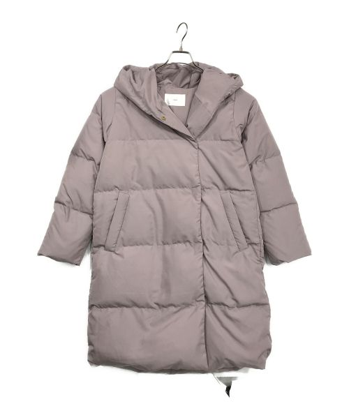 index（インデックス）index (インデックス) KAWADAグースダウンロングコート グレージュ サイズ:SIZE　Sの古着・服飾アイテム