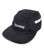 SUPREMEシュプリーム）の古着「Box Logo Side Zip Camp Cap」｜ネイビー