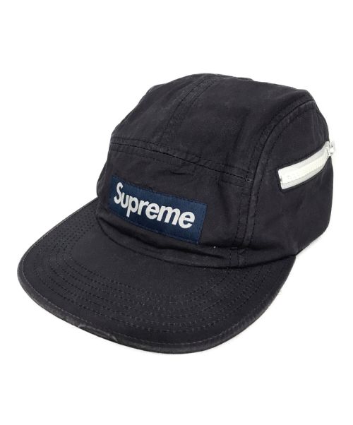 SUPREME（シュプリーム）SUPREME (シュプリーム) Box Logo Side Zip Camp Cap ネイビーの古着・服飾アイテム