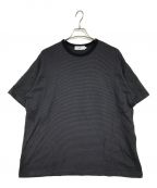 Graphpaperグラフペーパー）の古着「Narrow Border S/S Tee」｜ネイビー