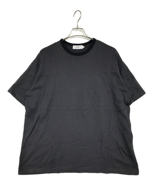 Graphpaper（グラフペーパー）Graphpaper (グラフペーパー) Narrow Border S/S Tee ネイビー サイズ:SIZE　Sの古着・服飾アイテム