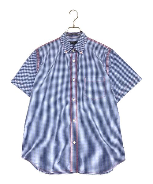 COMME des GARCONS HOMME（コムデギャルソン オム）COMME des GARCONS HOMME (コムデギャルソン オム) 半袖シャツ ブルー サイズ:SIZE　Sの古着・服飾アイテム