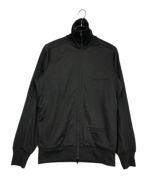 adidas（アディダス）adidas (アディダス) Yohji Yamamoto pour homme (ヨウジヤマモト プールオム) トラックジャケット ブラック サイズ:Mの古着・服飾アイテム