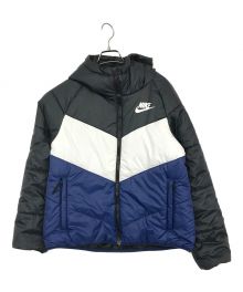 NIKE（ナイキ）の古着「ウィンドランナーSYN フィルJKT」｜ブラック×ブルー