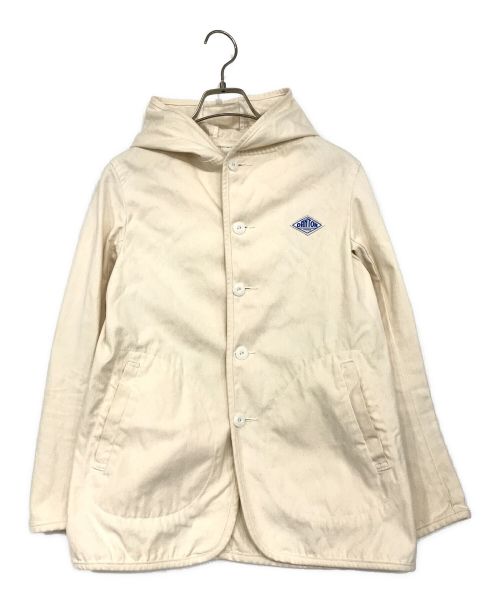 DANTON（ダントン）DANTON (ダントン) ワークジャケット アイボリー サイズ:SIZE 34の古着・服飾アイテム