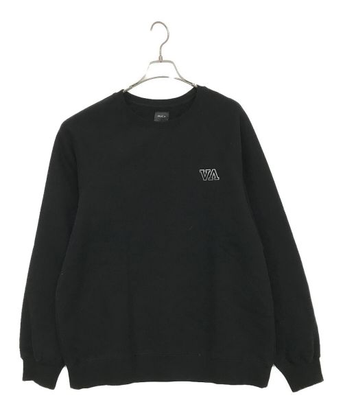 RVCA（ルーカ）RVCA (ルーカ) HAMPTON CREW トレーナー ブラック サイズ:SIZE　 Mの古着・服飾アイテム