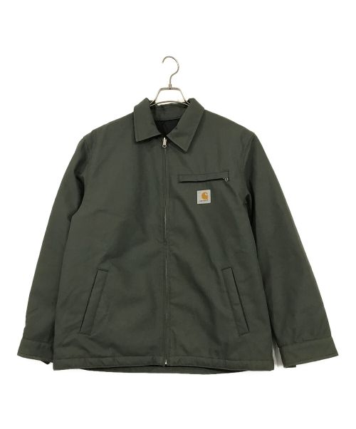 Carhartt WIP（カーハート ワークインプログレス）Carhartt WIP (カーハートダブリューアイピー) Madera Jacket グリーン×ブラック サイズ:SIZE Mの古着・服飾アイテム