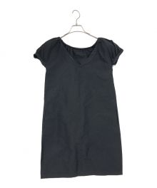 JIL SANDER NAVY（ジルサンダー ネイビー）の古着「Vネックワンピース」｜ネイビー