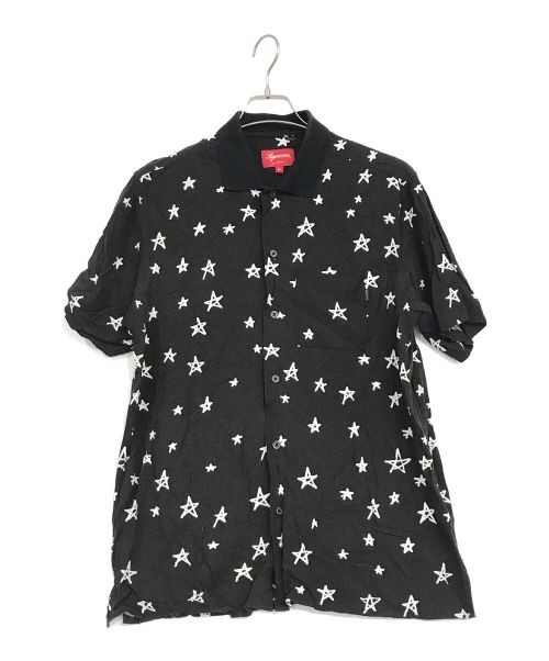 SUPREME（シュプリーム）SUPREME (シュプリーム) Devil Rayon Shirt ブラック サイズ:SIZE　Mの古着・服飾アイテム