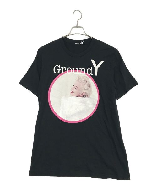 GROUND Y（グラウンドワイ）GROUND Y (グラウンドワイ) MMグラフィックTEE ブラック サイズ:SIZE 3の古着・服飾アイテム