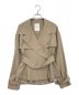 HER LIP TO（ハーリップトゥ）の古着「Everyday Belted Trench Jacket/エブリディベルテッドトレンチジャケット」｜ベージュ