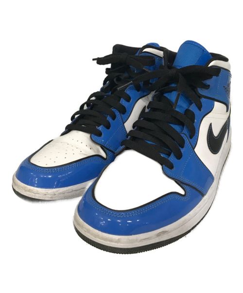 NIKE（ナイキ）NIKE (ナイキ) AIR JORDAN 1 MID SE ブルー サイズ:SIZE US9の古着・服飾アイテム