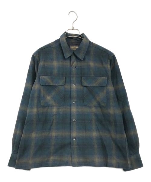 PENDLETON（ペンドルトン）PENDLETON (ペンドルトン) チェックシャツ ネイビー サイズ:SIZE　Sの古着・服飾アイテム