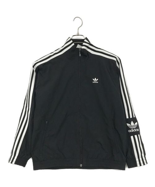 adidas（アディダス）adidas (アディダス) トラックジャケット ブラック サイズ:SIZE US　Mの古着・服飾アイテム