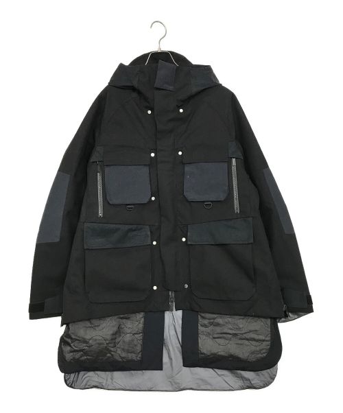 WHITE MOUNTAINEERING（ホワイトマウンテ二アニング）WHITE MOUNTAINEERING (ホワイトマウンテ二アニング) SAITOS & GORE-TEX INFINIUM 3WAY MOUNTAIN PARKA/マウンテンパーカ ブラック サイズ:SIZE　2の古着・服飾アイテム