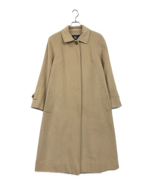 BURBERRY LONDON（バーバリーロンドン）BURBERRY LONDON (バーバリーロンドン) ウールアンゴラコート ベージュ サイズ:SIZE　40の古着・服飾アイテム