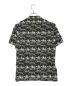 Hysteric Glamour (ヒステリックグラマー) SY/UG PATTERN柄 オープンカラーシャツ ブラック サイズ:SIZE　S：7000円