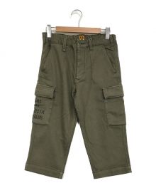 HUMAN MADE（ヒューマンメイド）の古着「CROPPED CARGO PANTS」｜カーキ