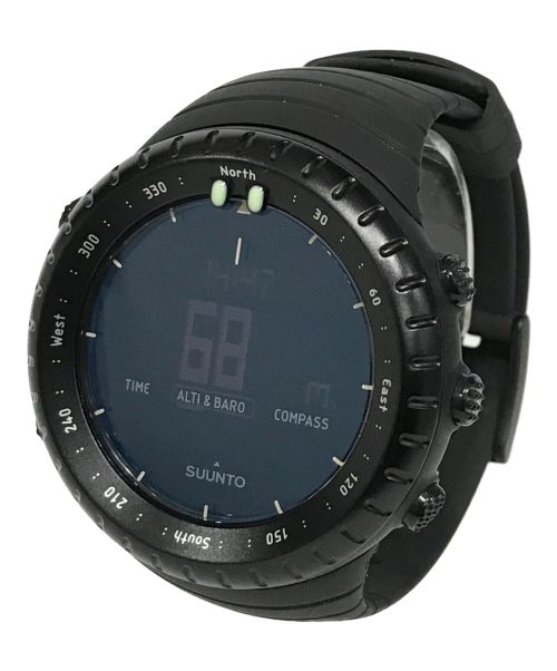 SUUNTO（スント）SUUNTO (スント) CORE ALL BLACK ブラックの古着・服飾アイテム