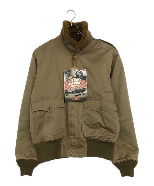 THE FEW（ザ・フュー）THE FEW (ザ・フュー) B-10フライトジャケット ベージュ サイズ:SIZE 44の古着・服飾アイテム