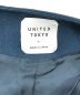 中古・古着 UNITED TOKYO (ユナイテッドトーキョー) メリトメルトンノーカラージャケット ネイビー サイズ:SIZE 1：3980円